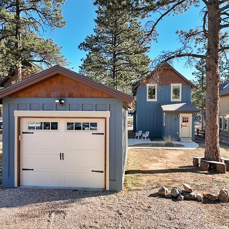 Black Bear Cabin With Hot Tub Woodland Park Exterior foto